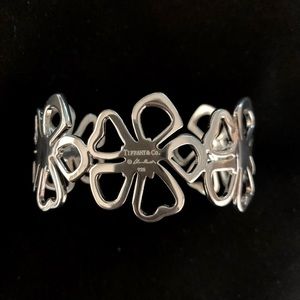 Tiffany & Co. Elsa Peretti Sterling Silver 925 Cuff Bracelet Rare vintage design